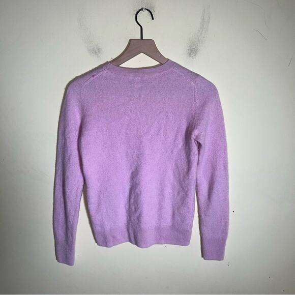 NORDSTROM quiet luxury pink cashmere sweater XS - Picture 5 of 5